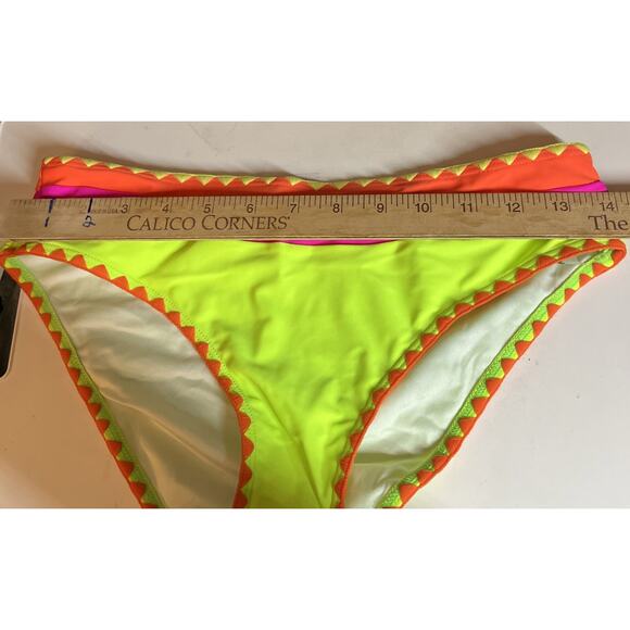 Sexy body 2-piece Color Block ,High Cut,Mid Waisted,Bandeau Adjustable Straps M - Picture 5 of 14